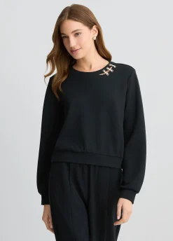 Liu Jo Sudadera de neopreno-Mujer Sudaderas|Ropa Deportiva
