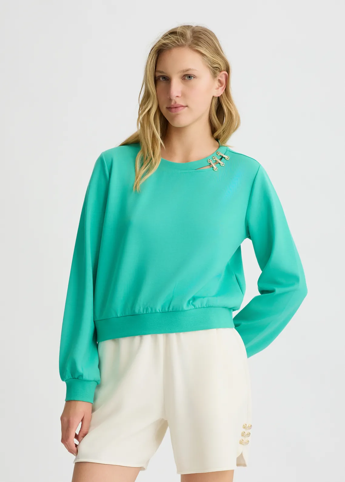 Liu Jo Sudadera de neopreno-Mujer Sudaderas|Ropa Deportiva