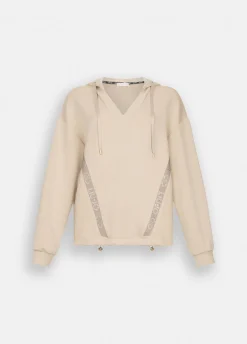 Liu Jo Sudadera de neopreno con capucha-Mujer Sudaderas|Ropa Deportiva