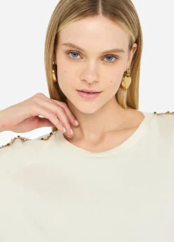 Liu Jo Sudadera Better con strass-Mujer Ropa Deportiva