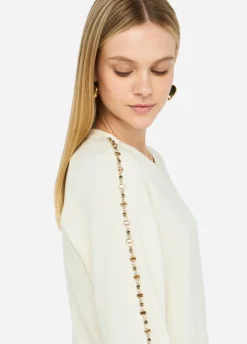 Liu Jo Sudadera Better con strass-Mujer Ropa Deportiva