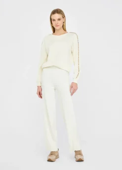 Liu Jo Sudadera Better con strass-Mujer Ropa Deportiva