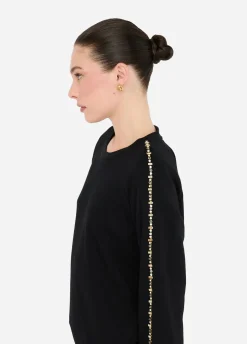 Liu Jo Sudadera Better con strass-Mujer Sudaderas|Ropa Deportiva