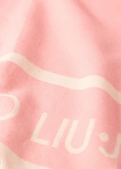 Liu Jo Toalla de playa de algodón jacquard-Mujer Otros Complementos|Moda Baño