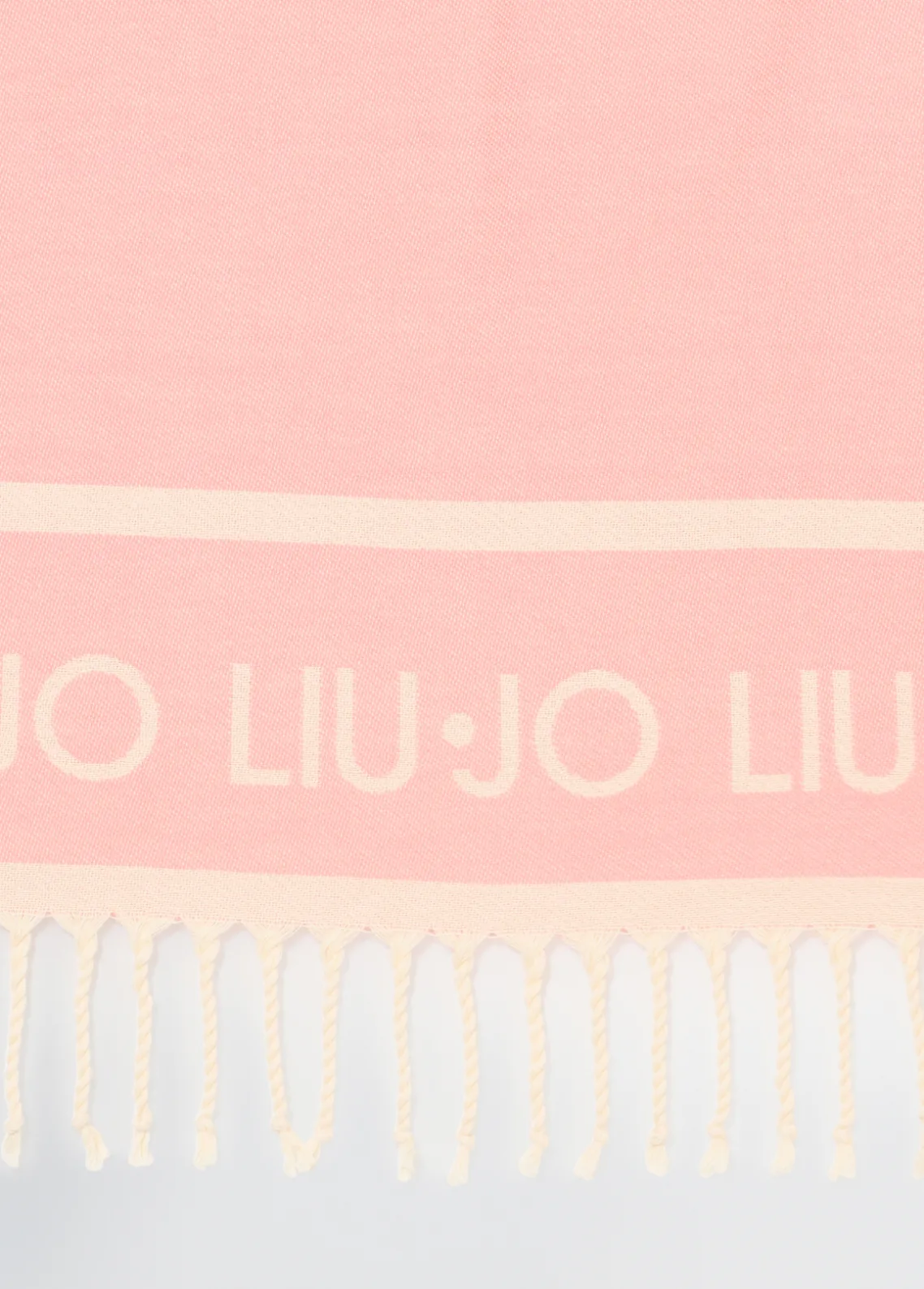 Liu Jo Toalla de playa de algodón jacquard-Mujer Otros Complementos|Moda Baño