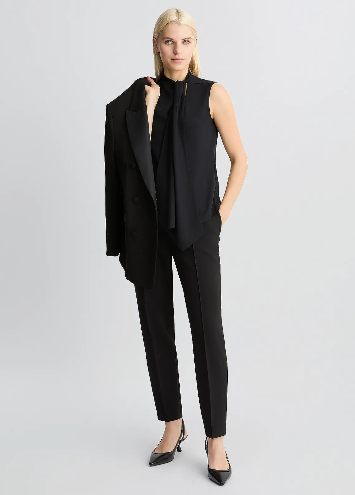 Liu Jo Top con bufanda-Mujer Camisetas Y Tops