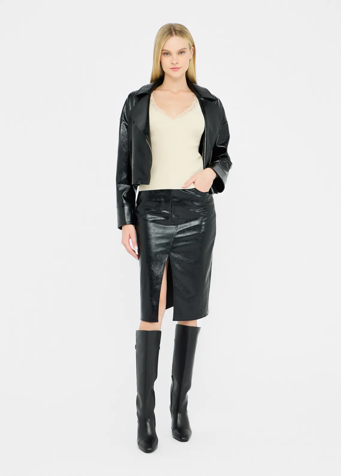 Liu Jo Top con detalles de encaje-Mujer Camisetas Y Tops