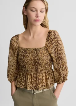 Liu Jo Top con estampado animal-Mujer Camisas Y Blusas
