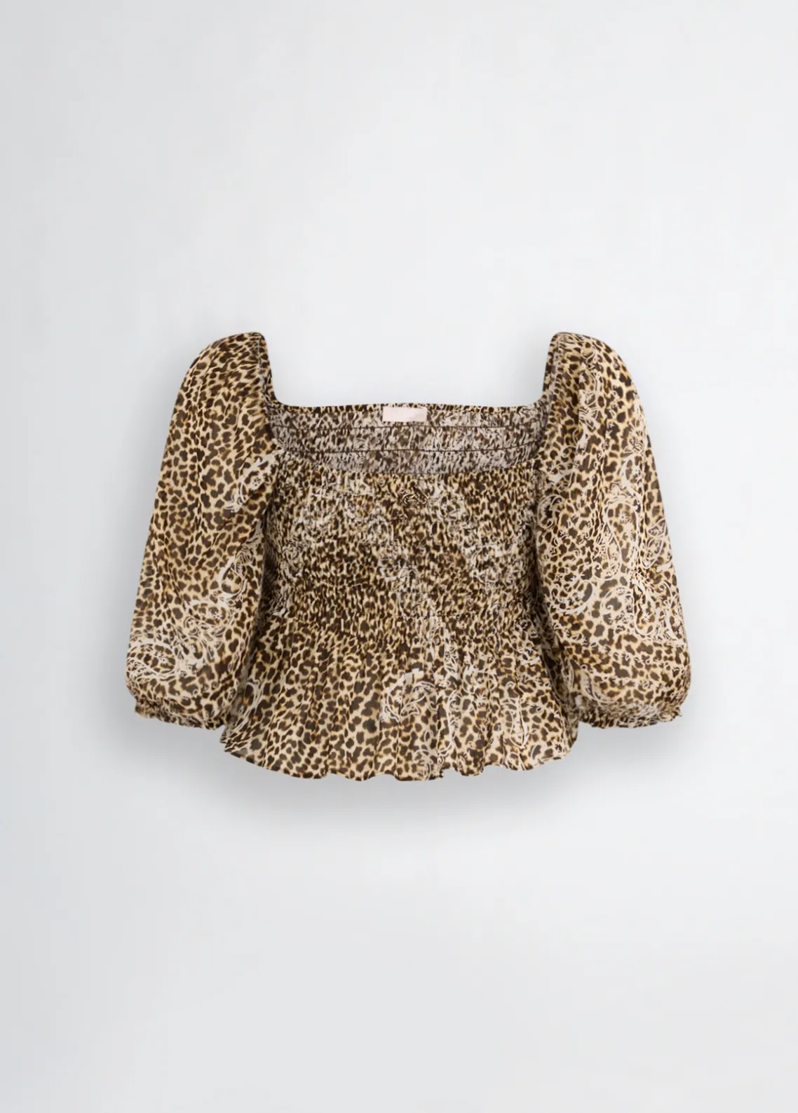 Liu Jo Top con estampado animal-Mujer Camisas Y Blusas