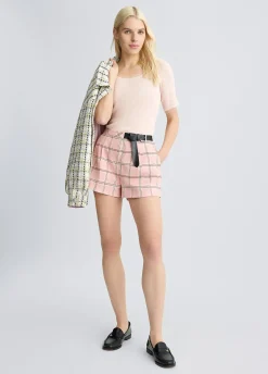Liu Jo Top con inserciones de tul-Mujer Cárdigans Y Jerséis