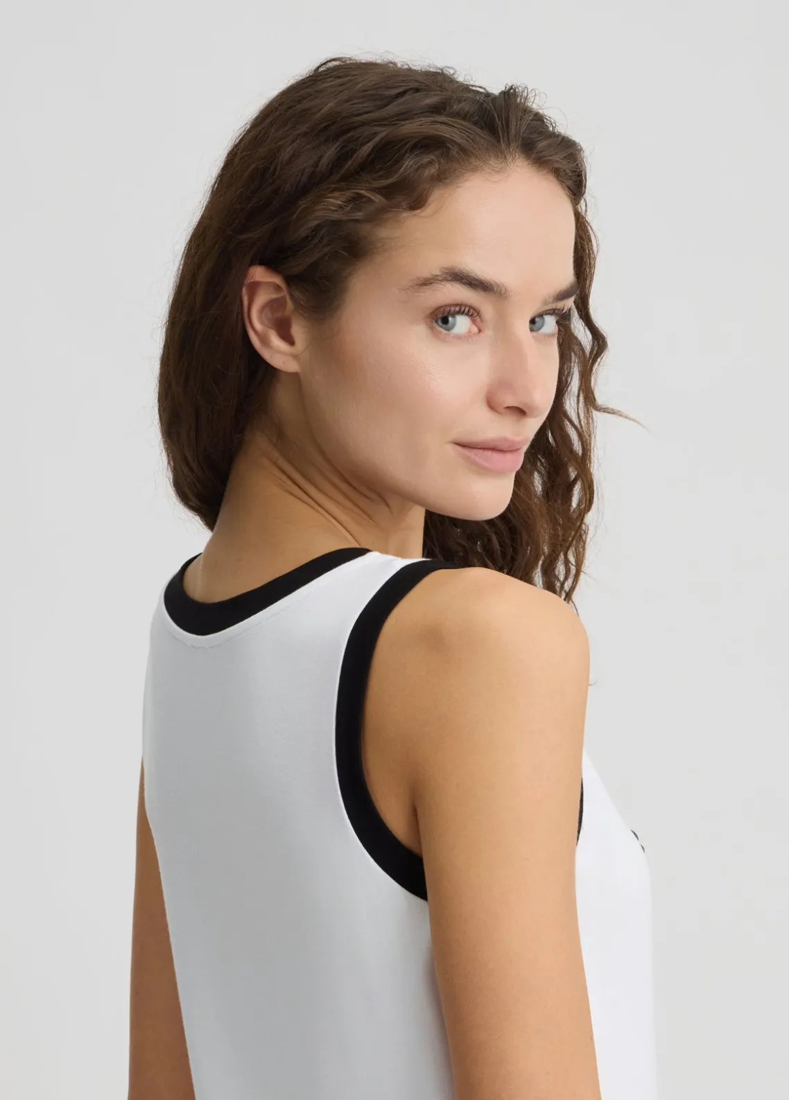 Liu Jo Top con logotipo y perlas-Mujer Moda Baño|Camisetas Y Tops