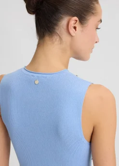 Liu Jo Top con tachuelas-Mujer Cárdigans Y Jerséis