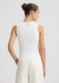 Liu Jo Top con tachuelas-Mujer Cárdigans Y Jerséis