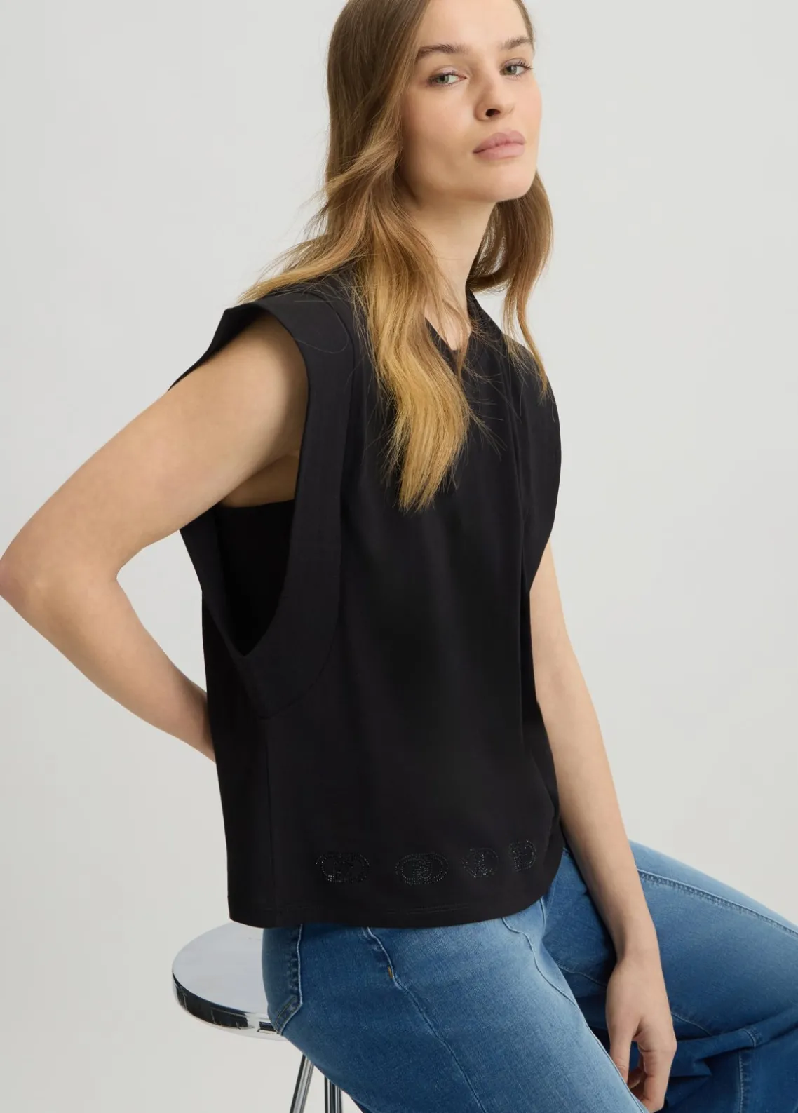 Liu Jo Top de algodón-Mujer Ropa Deportiva|Camisetas Y Tops