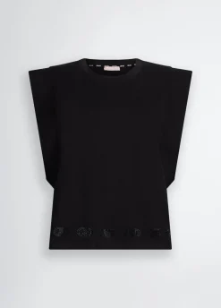 Liu Jo Top de algodón-Mujer Ropa Deportiva|Camisetas Y Tops