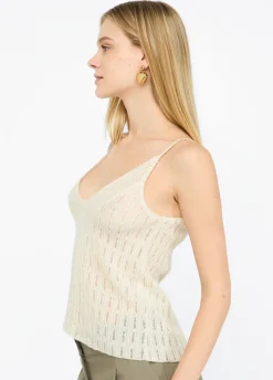 Liu Jo Top de lana y alpaca-Mujer Cárdigans Y Jerséis