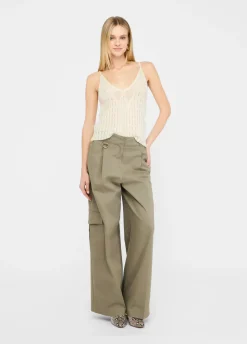 Liu Jo Top de lana y alpaca-Mujer Cárdigans Y Jerséis
