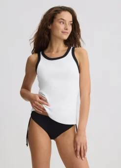 Liu Jo Top de punto canalé-Mujer Moda Baño|Camisetas Y Tops