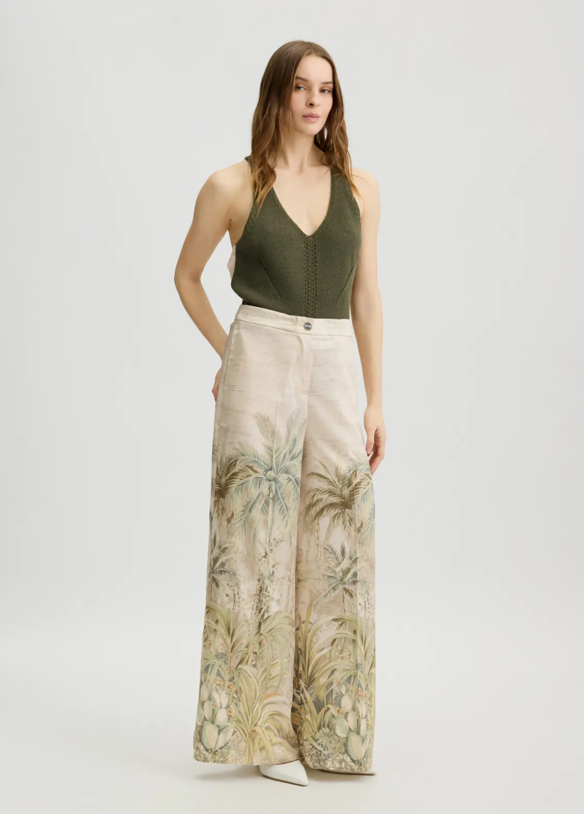 Liu Jo Top de punto con abertura-Mujer Cárdigans Y Jerséis|Camisetas Y Tops