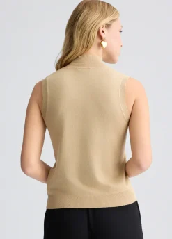 Liu Jo Top de punto con logotipo y strass-Mujer Cárdigans Y Jerséis