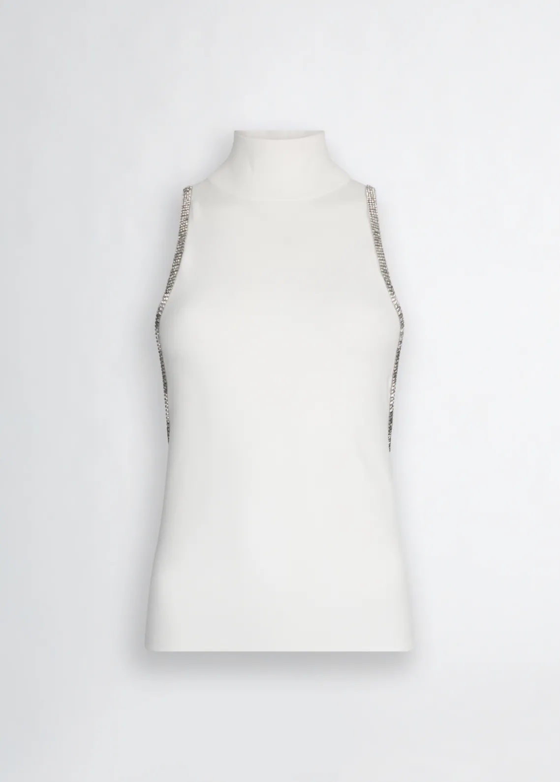 Liu Jo Top de punto con strass-Mujer Cárdigans Y Jerséis