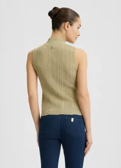 Liu Jo Top de punto lurex®-Mujer Cárdigans Y Jerséis