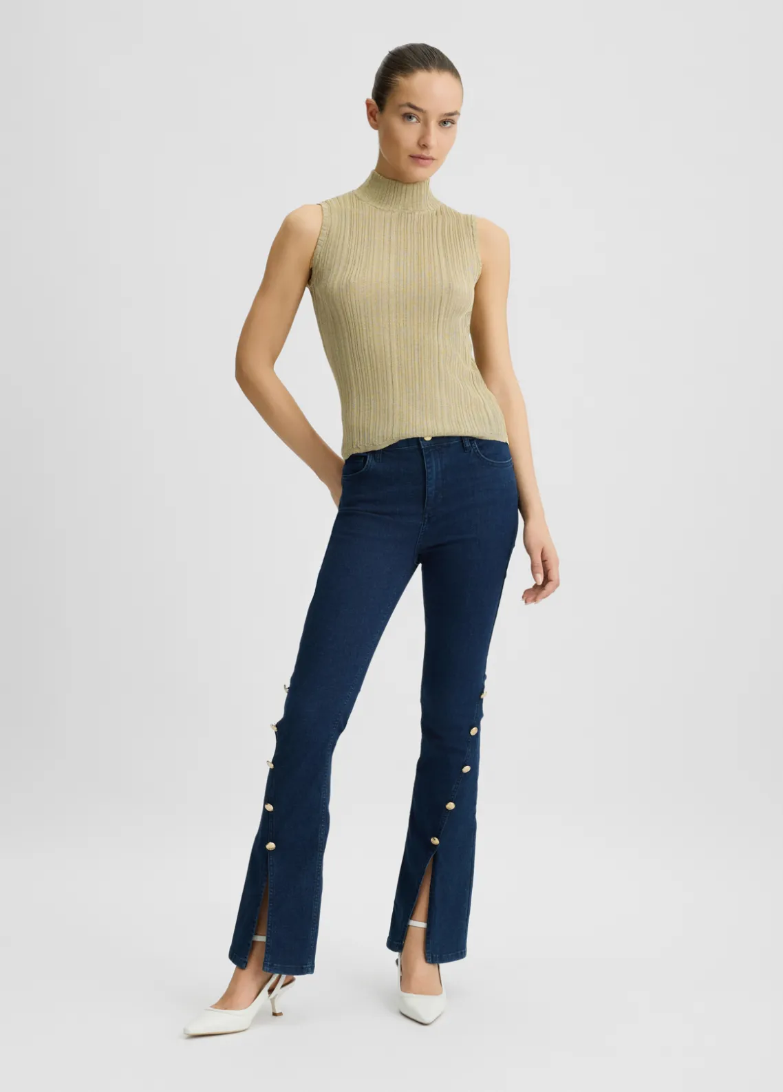 Liu Jo Top de punto lurex®-Mujer Cárdigans Y Jerséis