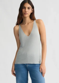 Liu Jo Top de punto lurex®-Mujer Cárdigans Y Jerséis