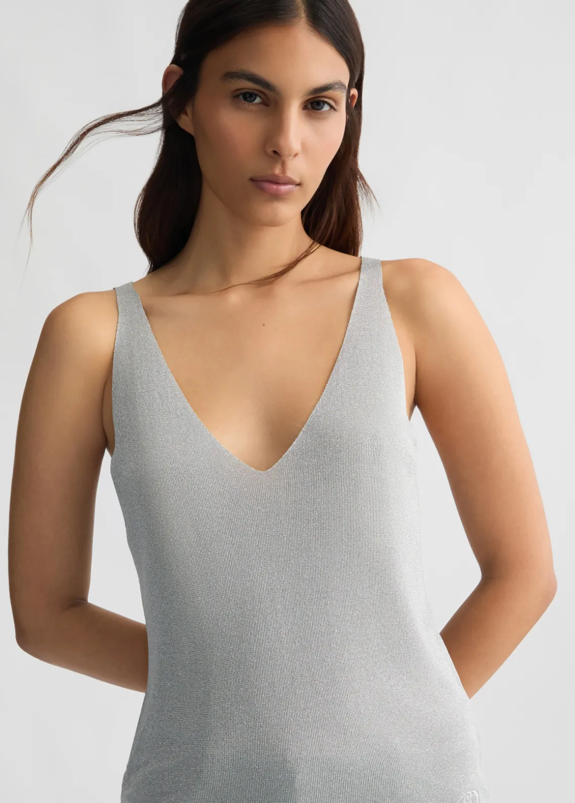 Liu Jo Top de punto lurex®-Mujer Cárdigans Y Jerséis
