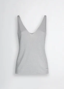 Liu Jo Top de punto lurex®-Mujer Cárdigans Y Jerséis