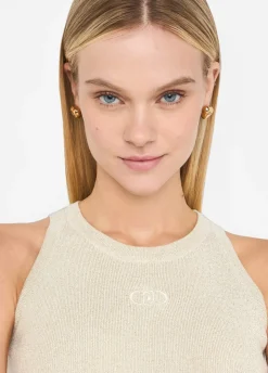 Liu Jo Top de punto lurex®-Mujer Cárdigans Y Jerséis