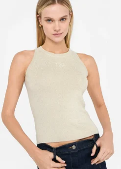 Liu Jo Top de punto lurex®-Mujer Cárdigans Y Jerséis