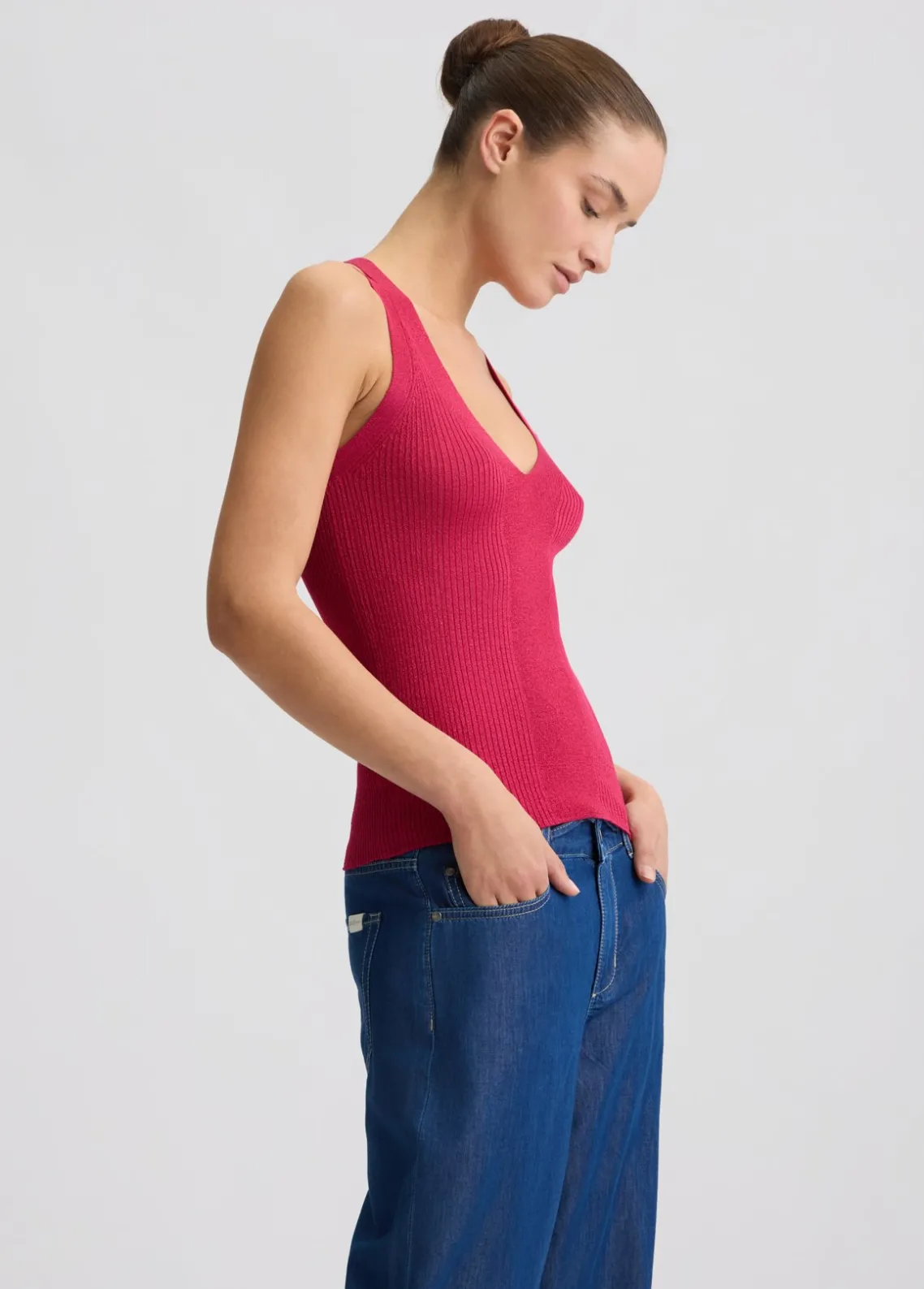 Liu Jo Top de punto lurex®-Mujer Cárdigans Y Jerséis