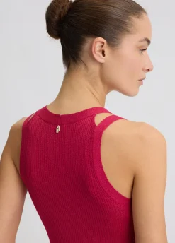 Liu Jo Top de punto lurex®-Mujer Cárdigans Y Jerséis