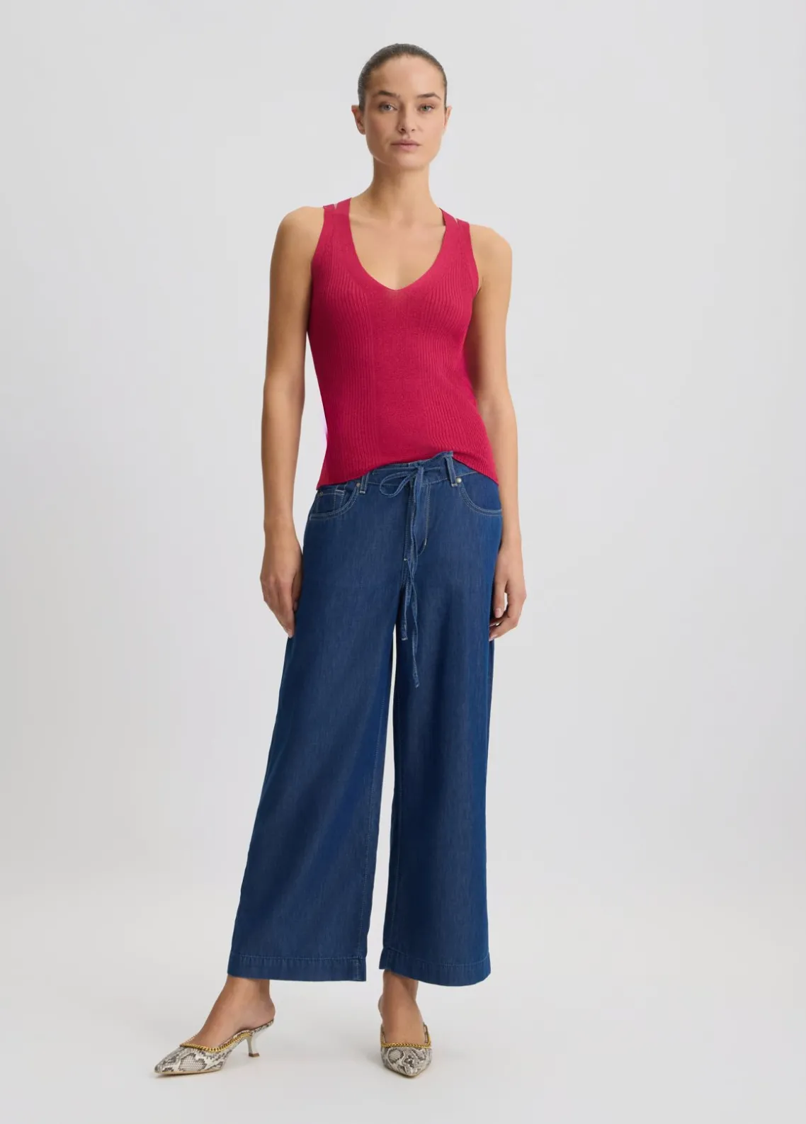 Liu Jo Top de punto lurex®-Mujer Cárdigans Y Jerséis