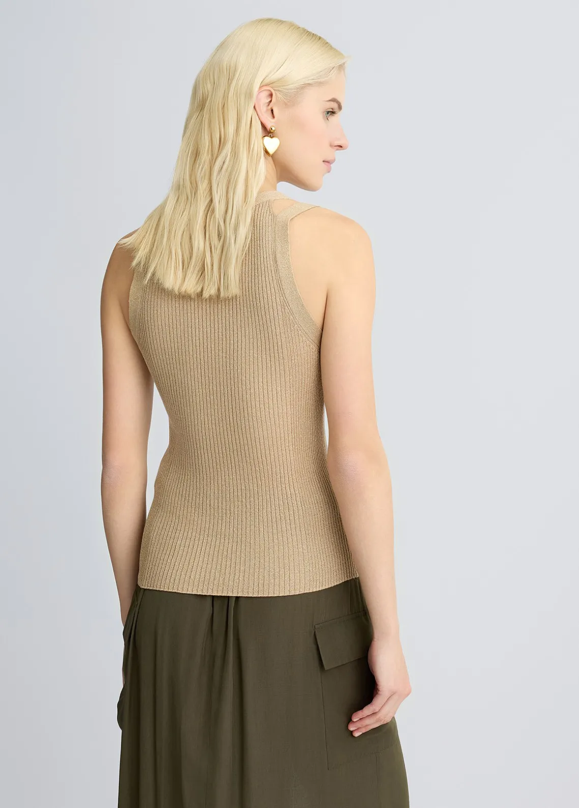 Liu Jo Top de punto lurex®-Mujer Cárdigans Y Jerséis