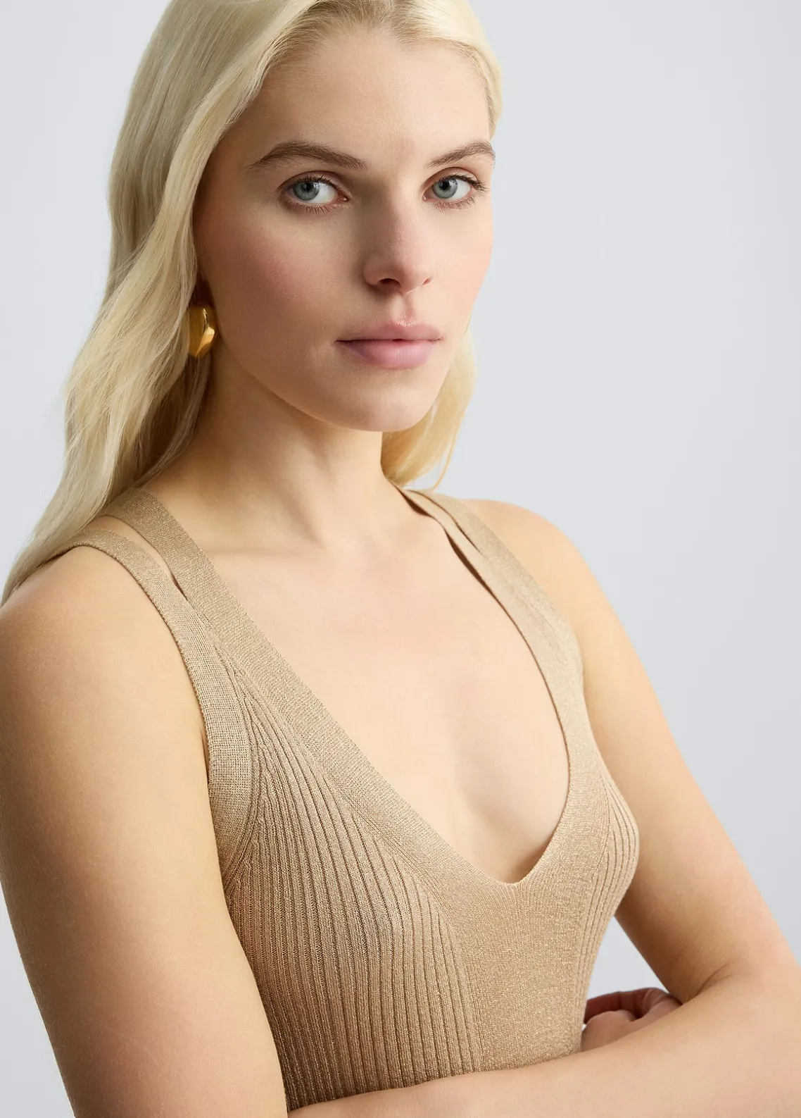 Liu Jo Top de punto lurex®-Mujer Cárdigans Y Jerséis