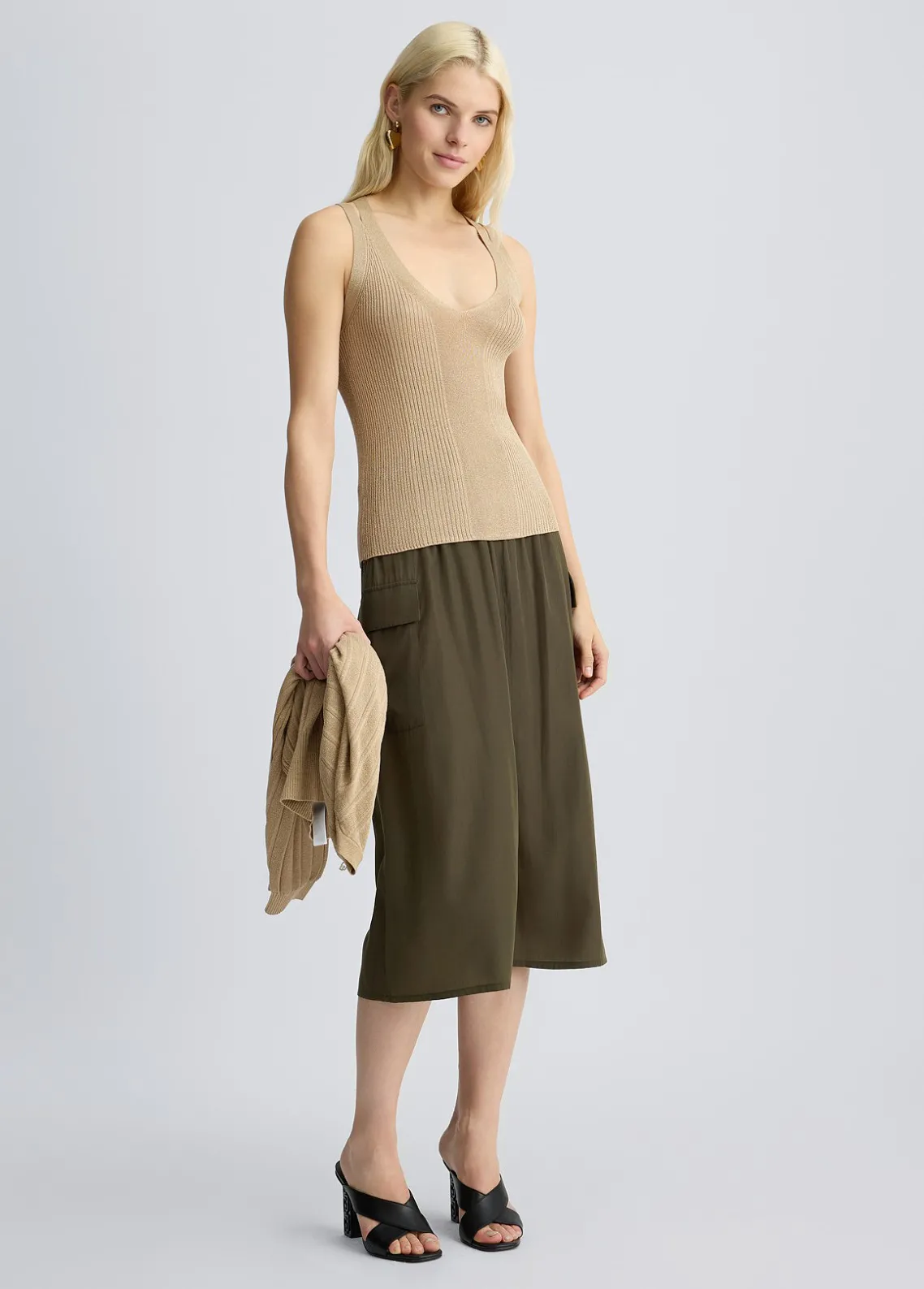 Liu Jo Top de punto lurex®-Mujer Cárdigans Y Jerséis
