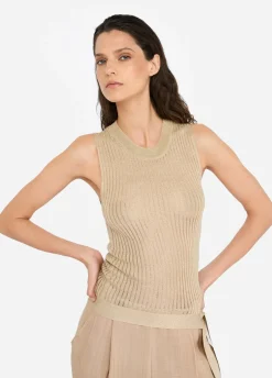 Liu Jo Top de punto lurex®-Mujer Cárdigans Y Jerséis