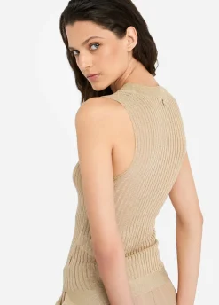 Liu Jo Top de punto lurex®-Mujer Cárdigans Y Jerséis
