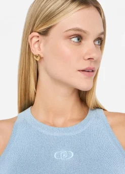 Liu Jo Top de punto lurex®-Mujer Cárdigans Y Jerséis