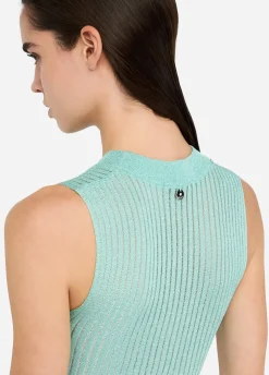 Liu Jo Top de punto lurex®-Mujer Cárdigans Y Jerséis