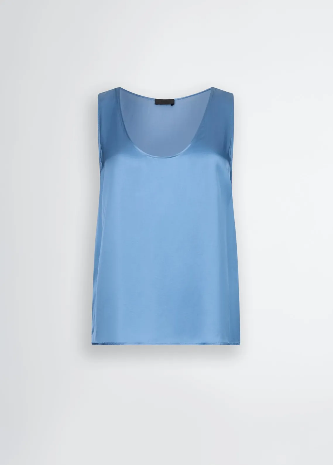 Liu Jo Top de raso color-Mujer Camisetas Y Tops