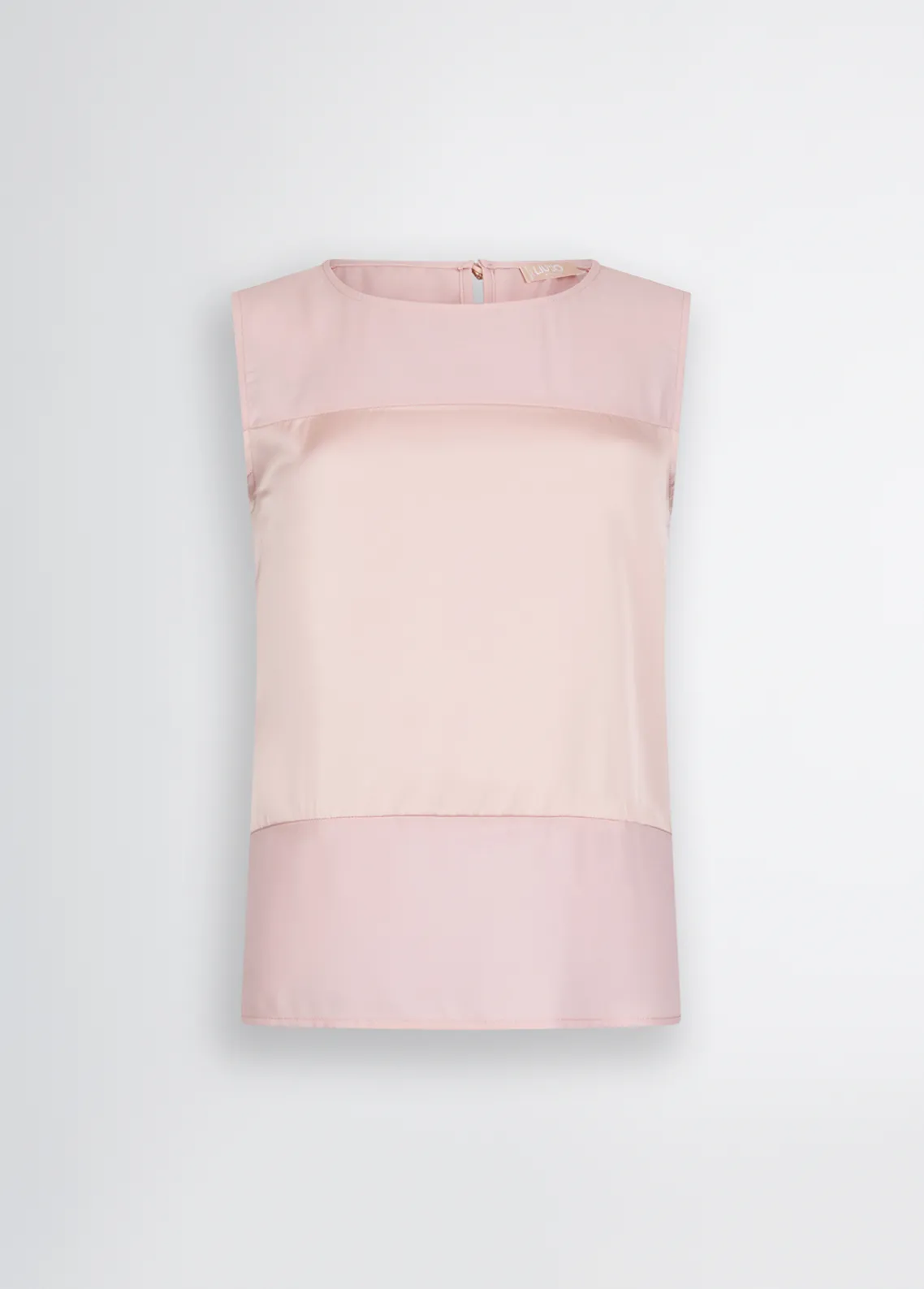 Liu Jo Top de raso y georgette-Mujer Tailleur|Camisetas Y Tops