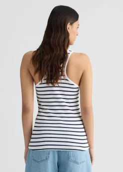 Liu Jo Top de rayas-Mujer Camisetas Y Tops