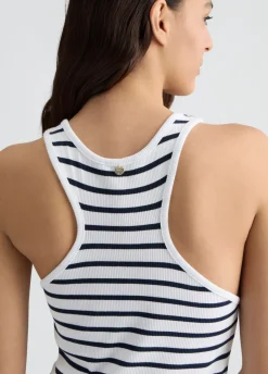 Liu Jo Top de rayas-Mujer Camisetas Y Tops
