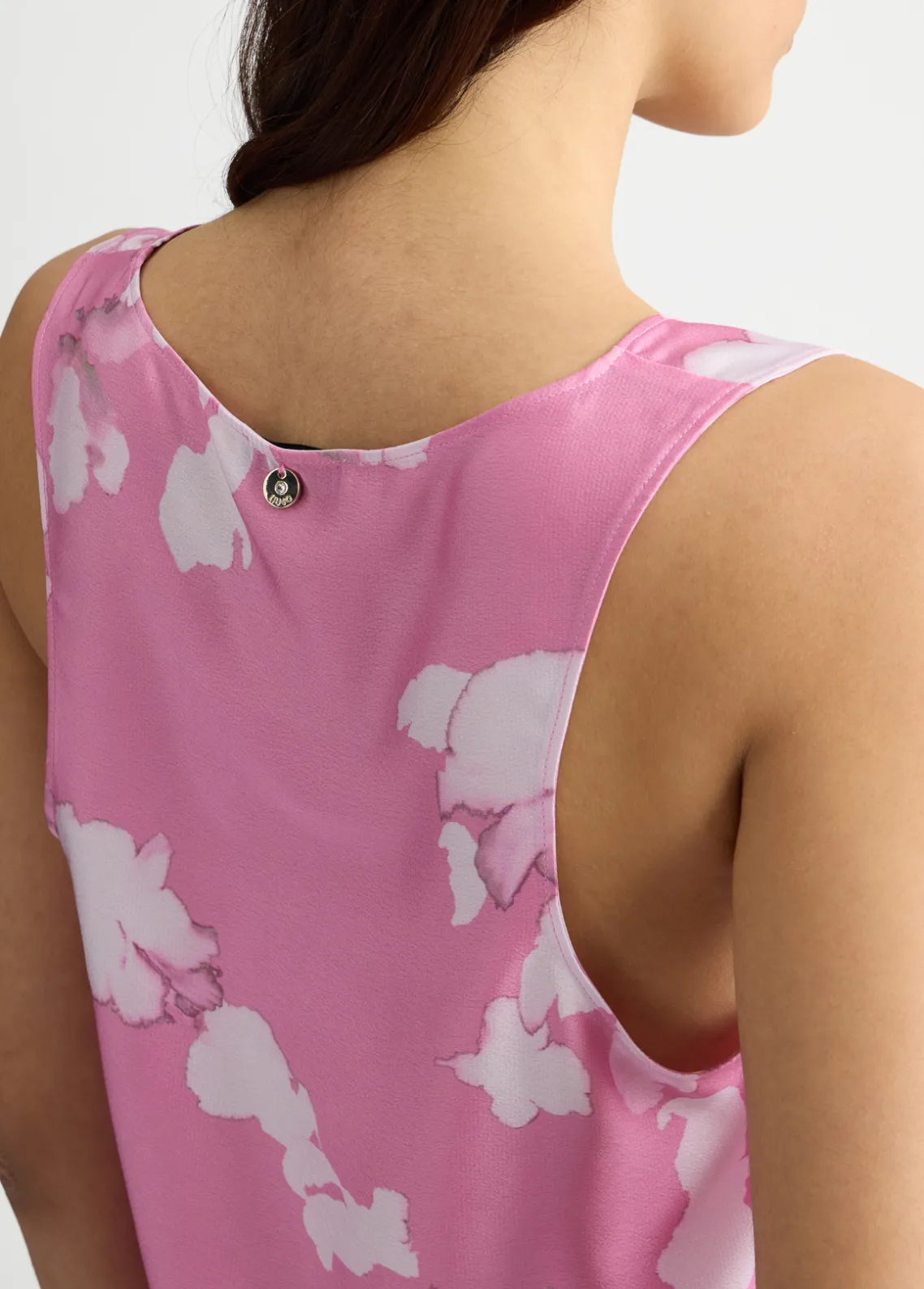 Liu Jo Top de satén-Mujer Camisetas Y Tops