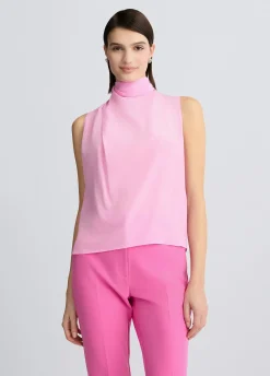 Liu Jo Top de seda-Mujer Camisetas Y Tops