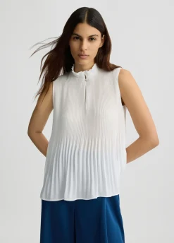 Liu Jo Top en tejido georgette-Mujer Camisetas Y Tops