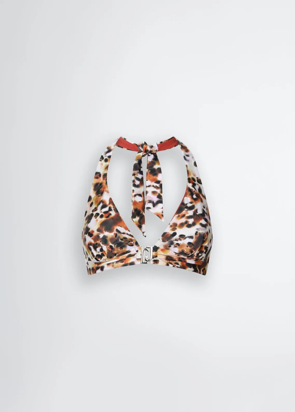 Liu Jo Top triangular con estampado-Mujer Moda Baño